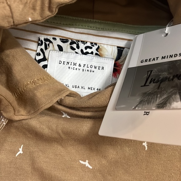 Denim&Flower /Ricky Singh hoodie XL - Picture 2 of 6